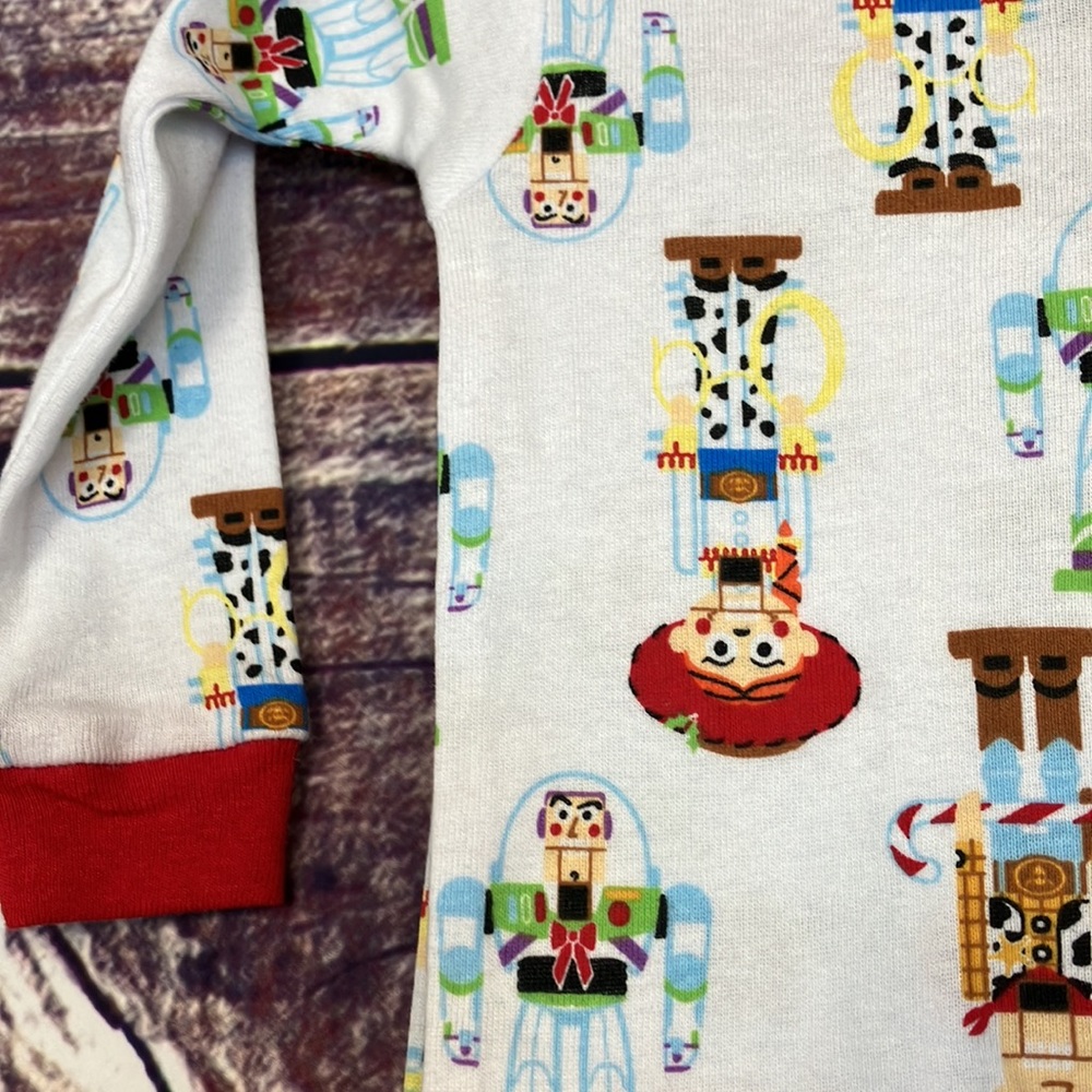 NWT Disney Toy Story Nutcracker holiday Pajamas 12 months Buzz Jessie Woody - Picture 3 of 5